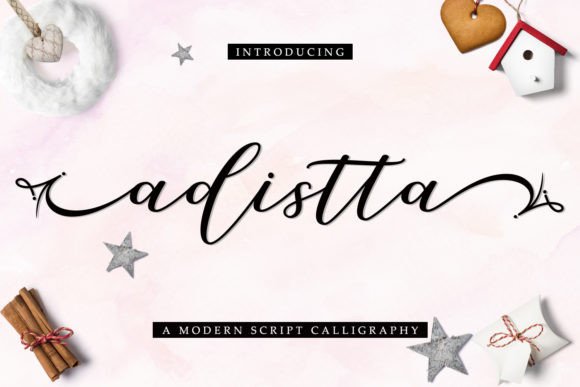 Adistta: A Modern Script Font That Elevates Small Business Branding