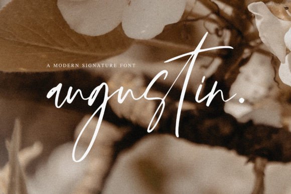 Augustin: A Dazzling Script Font for Thoughtful Editorial Design