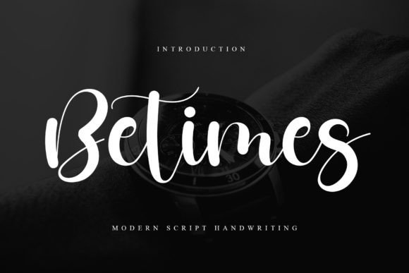 Betimes Font: Elevating Marketing Designs with Elegance and Charm