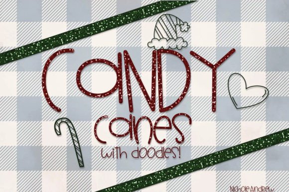 Candy Canes Font: A Sweet Touch for Small Business Branding