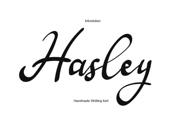Hasley: The Handwritten Font That Elevates Every Maker’s Design