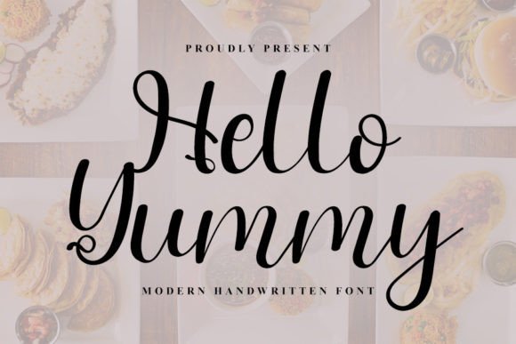 Hello Yummy: A Handwritten Font That Elevates Editorial Design