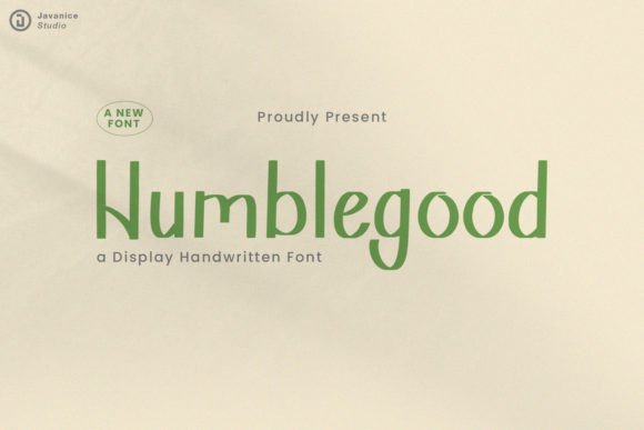 Humblegood: A Whimsical Handwritten Font for Editorial Charm