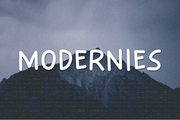 Modernies: A Handwritten Font That Elevates Small Business Branding