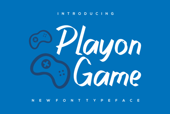 Playongame: A Handwritten Font That Elevates Small Business Branding