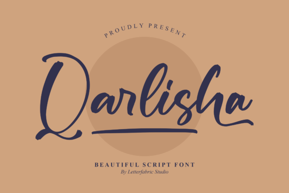 Qarlisha: A Romantic Script Font for Editorial Elegance