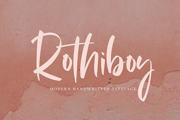 Rothhiboy: A Modern Handwritten Font for Thoughtful Editorial Design