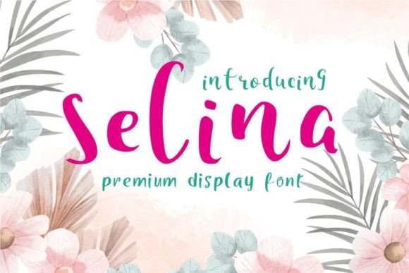 Selina: A Handwritten Font That Elevates Digital Marketing Design