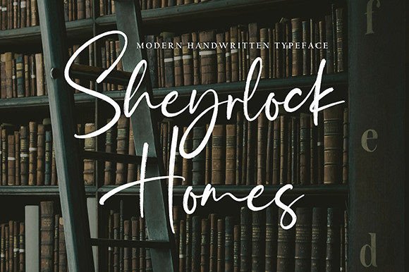 Sheyrlock Homes: A Modern Script Font for Digital Branding