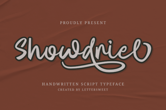Showdriel: A Script Font That Elevates Small Business Branding