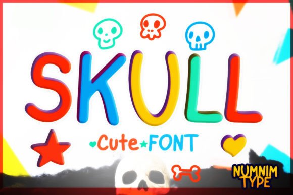 Skull: A Playful Handwritten Font for Editorial Design and Digital Publishing