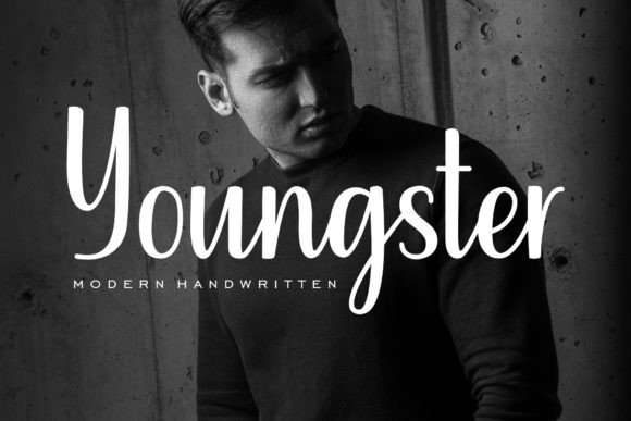 Youngster: A Minimalist Script Font for Elegant Craft and Product Design