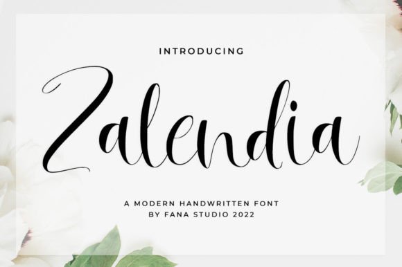 Zalendia: A Sweet Script Font That Elevates Campaign Typography